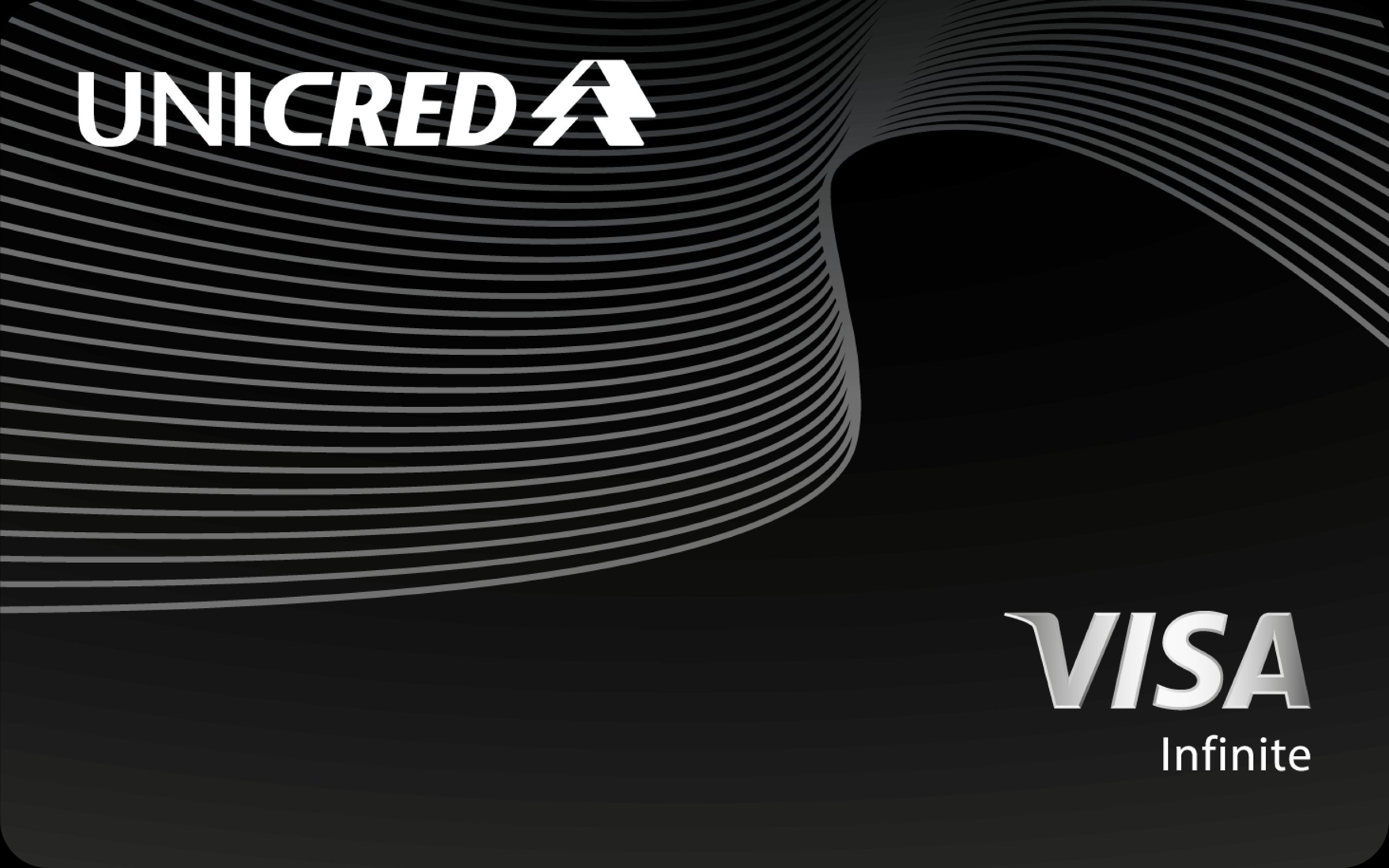 Cartão Ímpar Unicred Visa Infinite, preto sólido