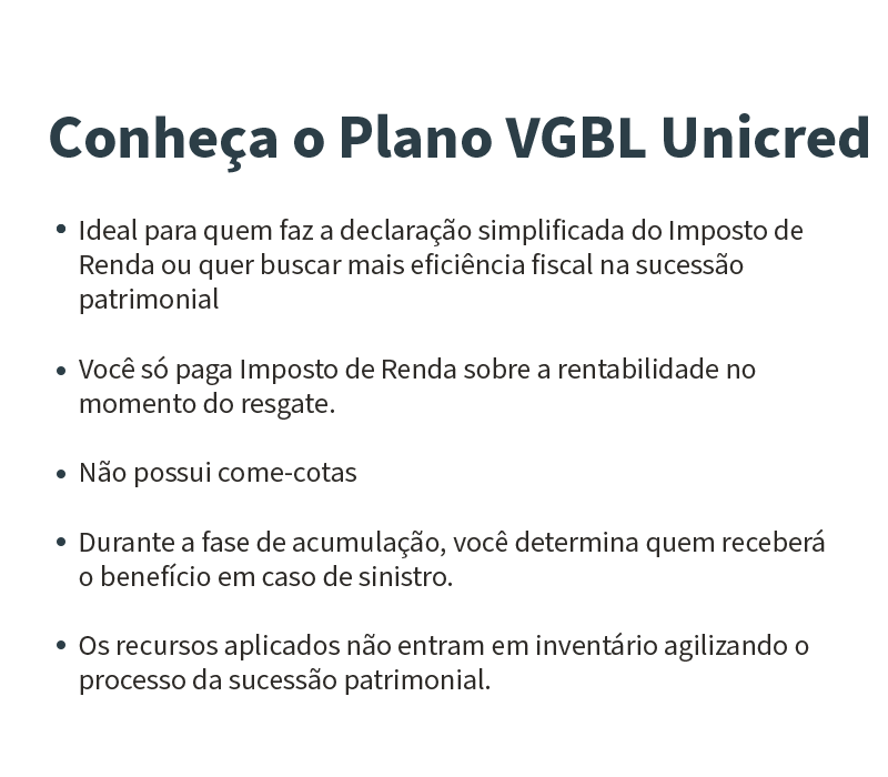 conheca a unicred vgbl