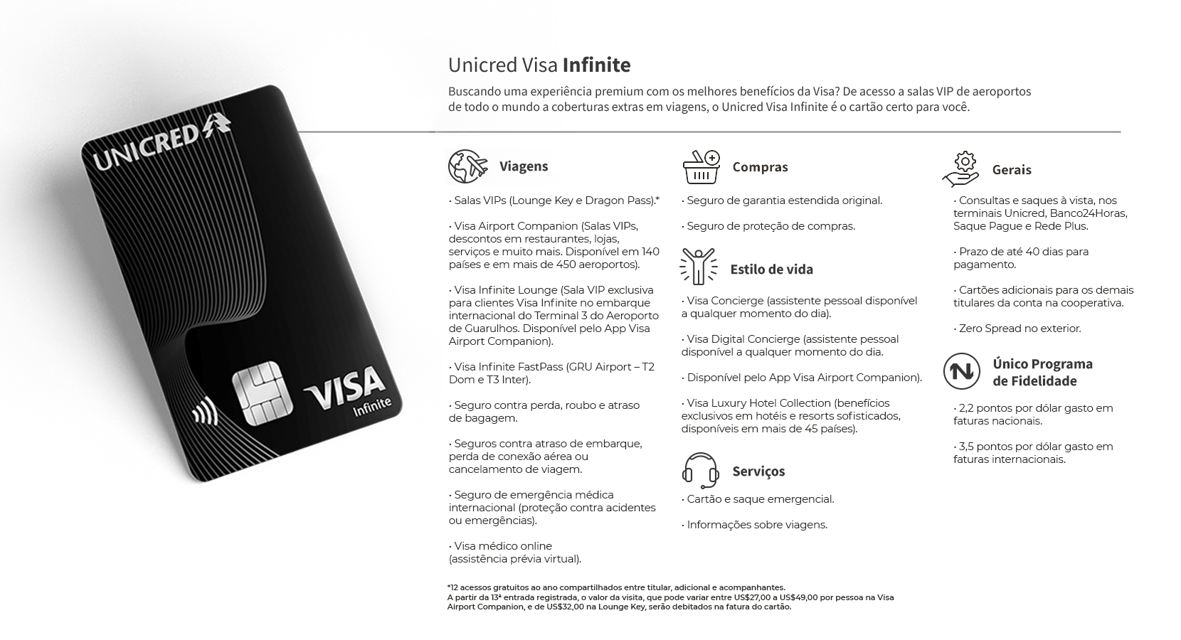 UNI-0071-23_PaginaCartoesUnicredVisa_Infinite_cards_v5 Foco na Sala VIP: Melhores cartões para quem ganha R$10 mil a R$ 15 mil em 2026 Cartões e Bancos Destaque SALAS VIP 