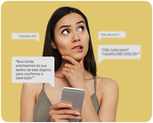 Atenção com os golpes