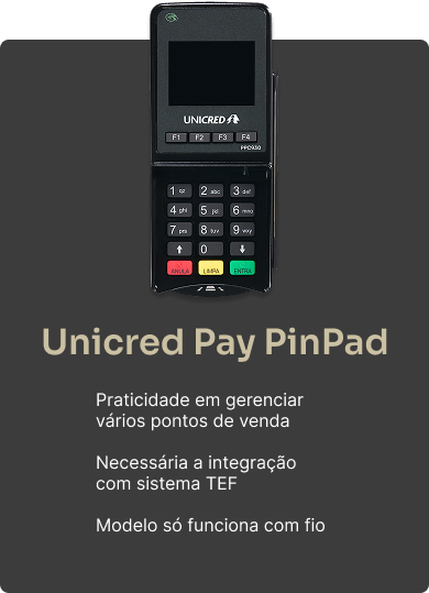 Unicred Pin Pad